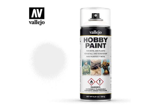 Gamers Guild AZ Vallejo Vallejo: 28.010 Hobby Spray Paint - White HobbyTyme