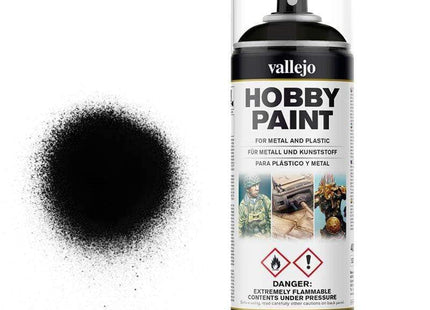 Gamers Guild AZ Vallejo Vallejo: 28.012 Hobby Spray Paint - Black HobbyTyme