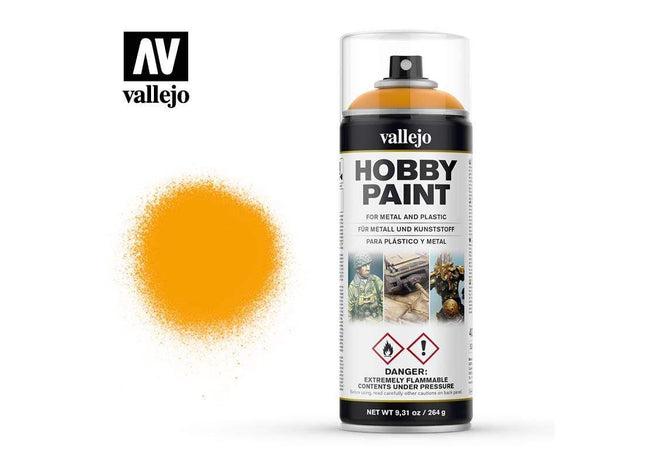 Gamers Guild AZ Vallejo Vallejo: 28.018 Hobby Spray Paint - Sun Yellow HobbyTyme
