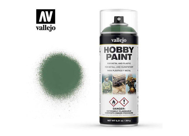 Gamers Guild AZ Vallejo Vallejo: 28.028 Hobby Spray Paint - Sick Green HobbyTyme