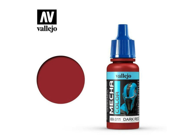 Gamers Guild AZ Vallejo Vallejo: 69.011 Mecha Color: Dark Red HobbyTyme