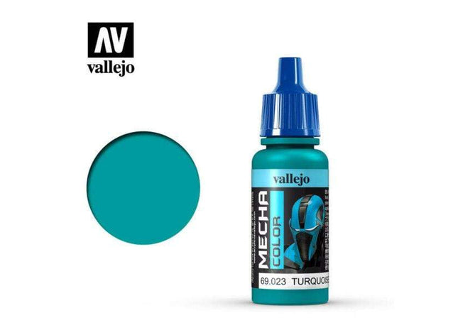 Gamers Guild AZ Vallejo Vallejo: 69.023 Mecha Color: Turquoise HobbyTyme