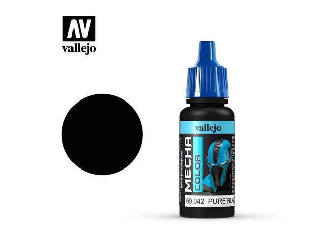 Gamers Guild AZ Vallejo Vallejo: 69.042 Mecha Color: Pure Black HobbyTyme