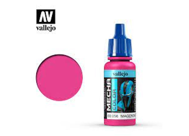 Gamers Guild AZ Vallejo Vallejo: 69.056 Mecha Color: Magenta Fluorescent HobbyTyme