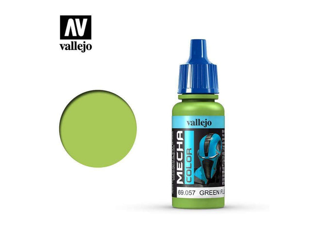 Gamers Guild AZ Vallejo Vallejo: 69.057 Mecha Color: Green Fluorescent HobbyTyme