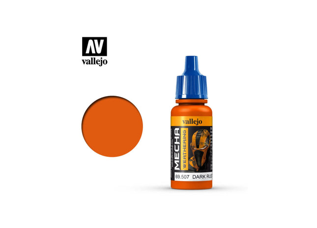 Gamers Guild AZ Vallejo Vallejo: 69.507 Mecha Weathering: Dark Rust Wash HobbyTyme