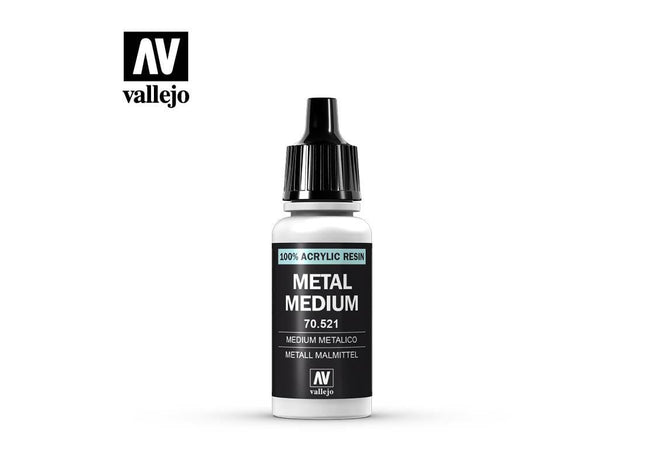 Gamers Guild AZ Vallejo Vallejo: 70.521 Metal Medium HobbyTyme