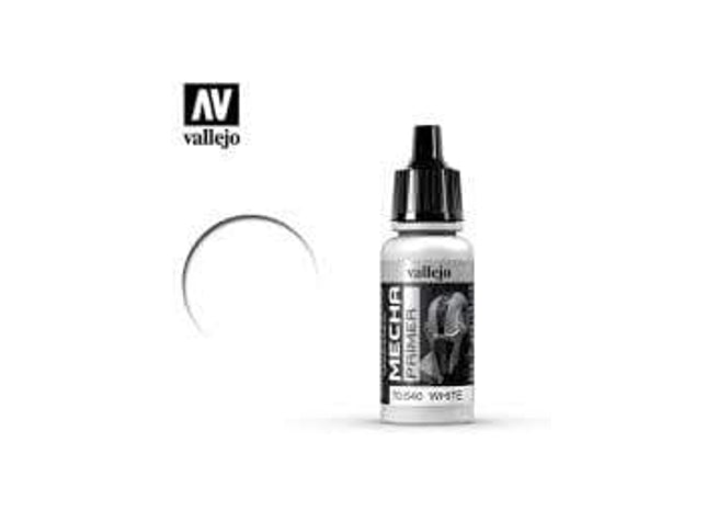 Gamers Guild AZ Vallejo Vallejo: 70.640 Mecha Primer: White Primer HobbyTyme