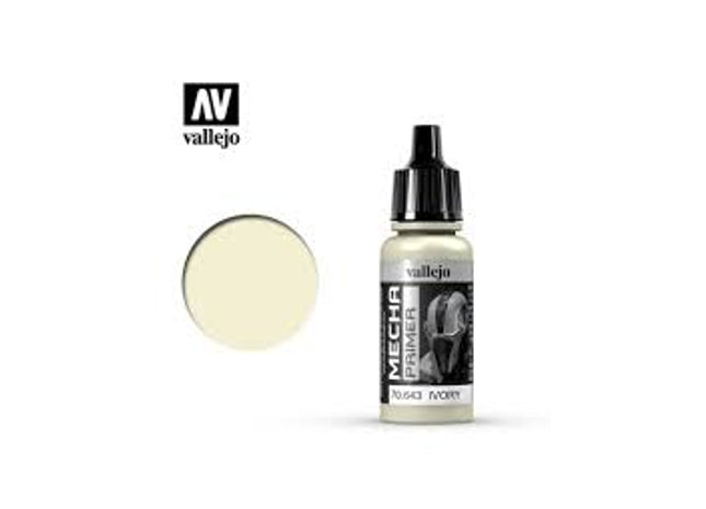 Gamers Guild AZ Vallejo Vallejo: 70.643 Mecha Primer: Ivory Primer HobbyTyme