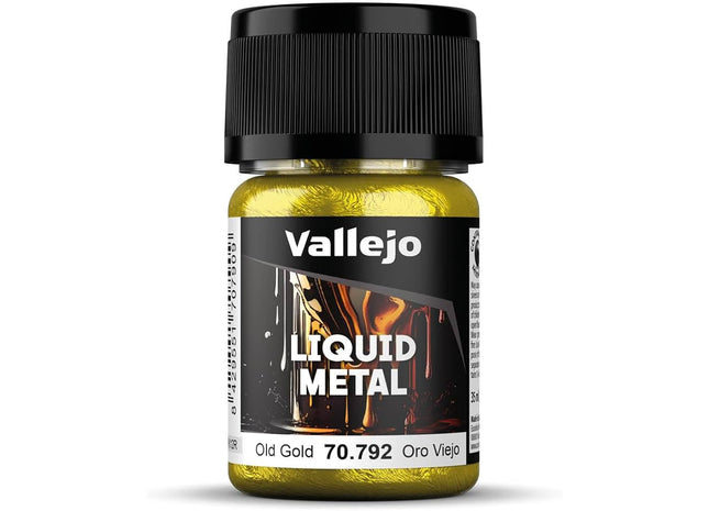 Gamers Guild AZ Vallejo Vallejo: 70.792 Liquid Metal - Old Gold HobbyTyme