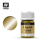 Gamers Guild AZ Vallejo Vallejo: 70.795 Liquid Gold: Green Gold Hobbytyme