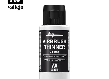 Gamers Guild AZ Vallejo Vallejo: 71.361 Airbrush Thinner 60ml HobbyTyme