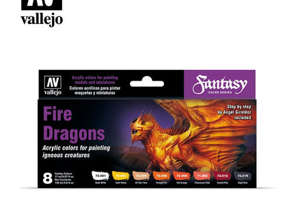 Gamers Guild AZ Vallejo Vallejo: 72.312 Fantasy Color Series - Fire Dragons HobbyTyme