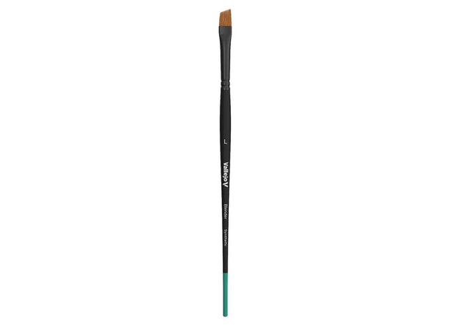 Gamers Guild AZ Vallejo Vallejo Brush: Blender Brush: Flat Angled Synthetic Large (Pre-Order) ACD Distribution