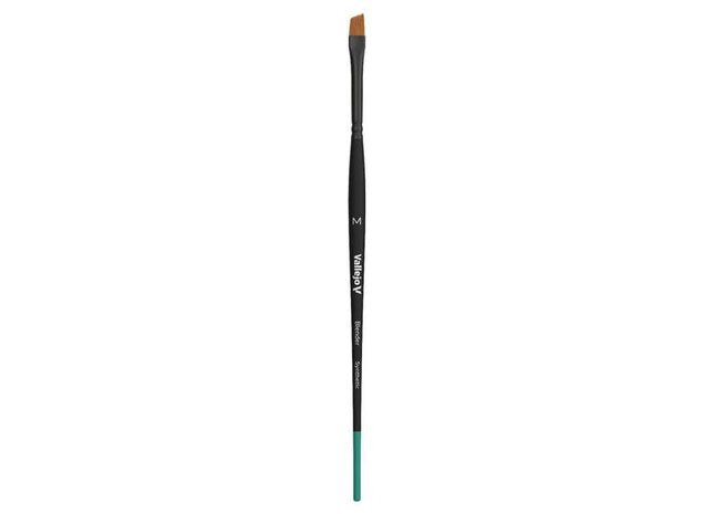 Gamers Guild AZ Vallejo Vallejo Brush: Blender Brush: Flat Angled Synthetic Medium (Pre-Order) ACD Distribution