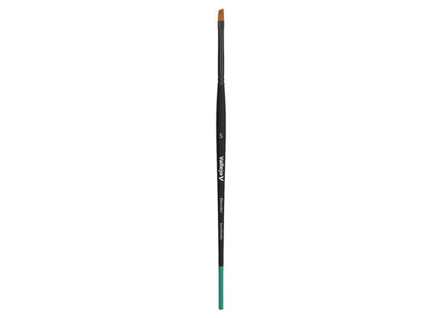 Gamers Guild AZ Vallejo Vallejo Brush: Blender Brush: Flat Angled Synthetic Small (Pre-Order) ACD Distribution