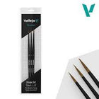 Gamers Guild AZ Vallejo Vallejo Brush Set: Definition - Natural Hair (Sizes 0, 1 & 2) (Pre-Order) ACD Distribution