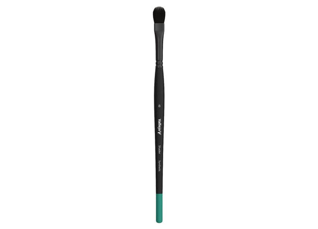 Gamers Guild AZ Vallejo Vallejo Brushes: Shader Brush: Filbert Flat Synthetic No. 8 (Pre-Order) ACD Distribution