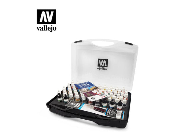 Gamers Guild AZ Vallejo Vallejo Case Set: 70.172 Basic Model Color HobbyTyme