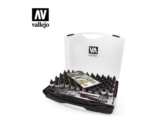 Gamers Guild AZ Vallejo Vallejo Case Set: 71.170 Basic Model Air Color HobbyTyme