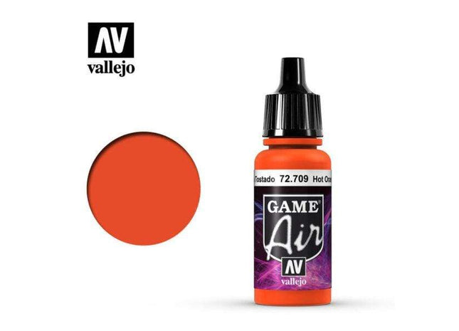 Gamers Guild AZ Vallejo Vallejo: Game Air 72.709 Hot Orange HobbyTyme