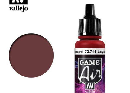 Gamers Guild AZ Vallejo Vallejo: Game Air 72.711 Gory Red HobbyTyme