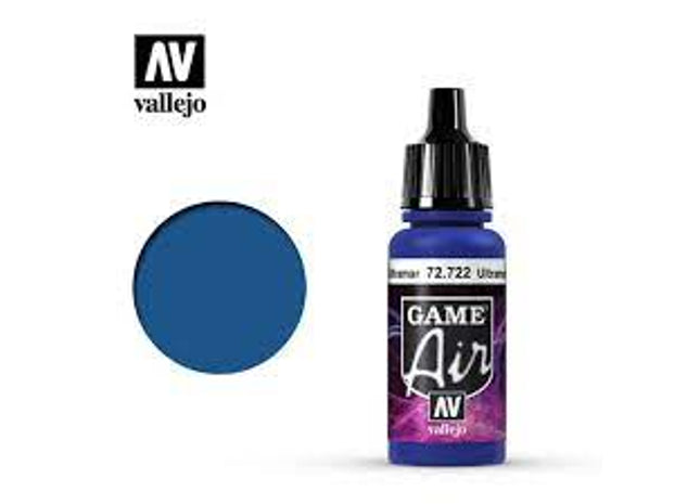 Gamers Guild AZ Vallejo Vallejo: Game Air 72.722 Ultramarine Blue HobbyTyme