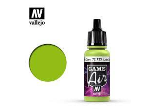Gamers Guild AZ Vallejo Vallejo: Game Air 72.733 Light Livery Green HobbyTyme
