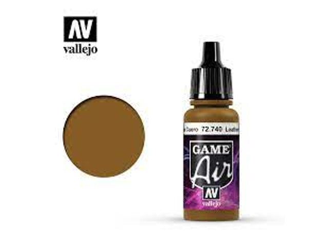 Gamers Guild AZ Vallejo Vallejo: Game Air 72.740 Leather Brown HobbyTyme
