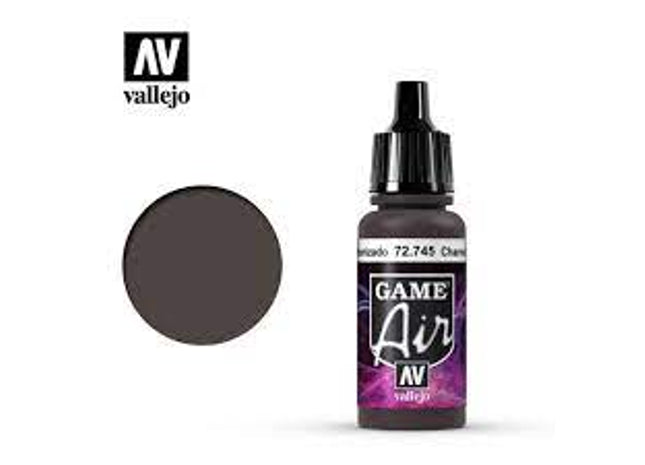 Gamers Guild AZ Vallejo Vallejo: Game Air 72.745 Charred Brown HobbyTyme
