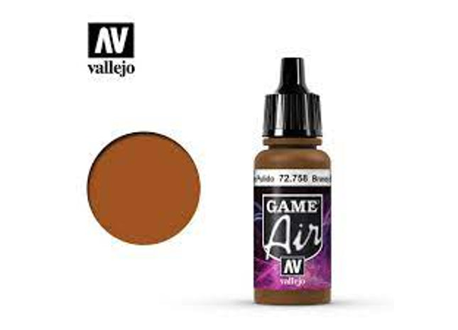 Gamers Guild AZ Vallejo Vallejo: Game Air 72.758 Brassy Brass HobbyTyme