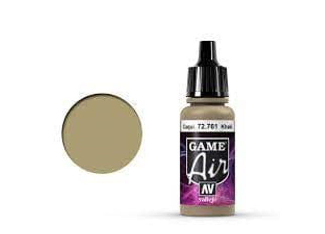 Gamers Guild AZ Vallejo Vallejo: Game Air 72.761 Khaki HobbyTyme