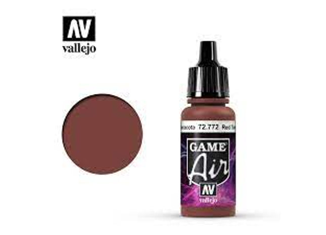 Gamers Guild AZ Vallejo Vallejo: Game Air 72.772 Red Terracotta HobbyTyme
