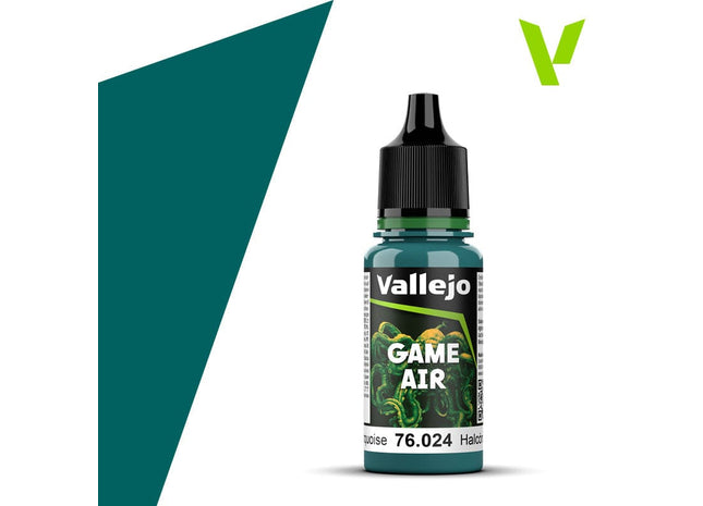 Gamers Guild AZ Vallejo Vallejo: Game Air 76.024 Turquoise HobbyTyme