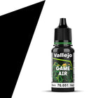 Gamers Guild AZ Vallejo Vallejo: Game Air 76.051 Black HobbyTyme