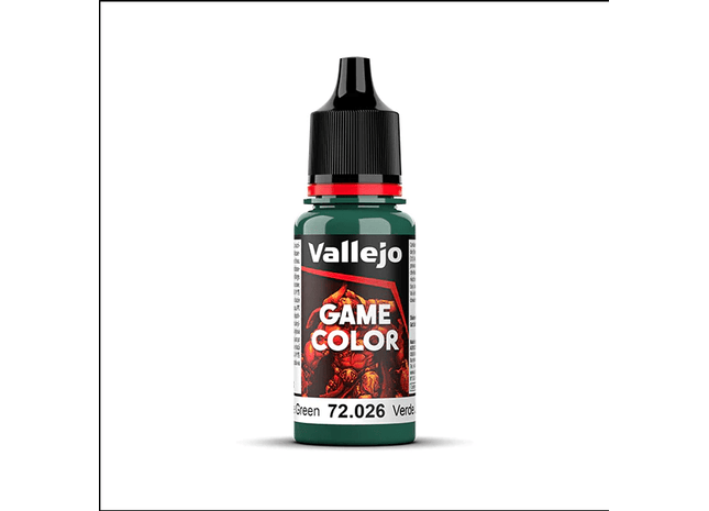 Gamers Guild AZ Vallejo Vallejo: Game Color 72.026 Jade Green HobbyTyme