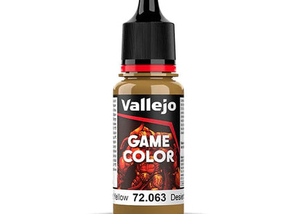 Gamers Guild AZ Vallejo Vallejo: Game Color 72.063 Desert Yellow HobbyTyme