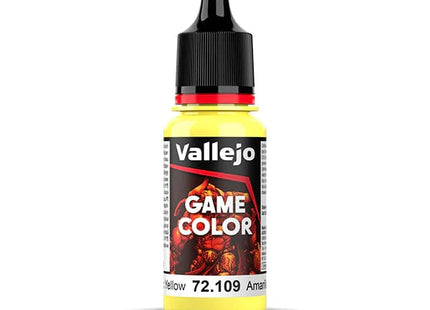 Gamers Guild AZ Vallejo Vallejo: Game Color 72.109 Toxic Yellow HobbyTyme