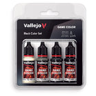 Gamers Guild AZ Vallejo Vallejo: Game Color: Black (4 Color Set) (Pre-Order) ACD Distribution