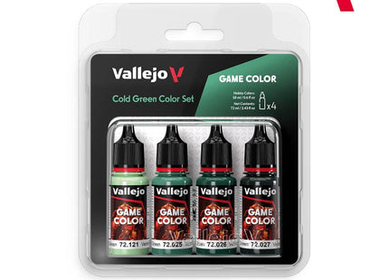 Gamers Guild AZ Vallejo Vallejo: Game Color - Cold Green Color Set (Pre-Order) AGD