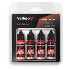 Gamers Guild AZ Vallejo Vallejo: Game Color: Dark Skin (4 Color Set) (Pre-Order) ACD Distribution