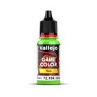 Gamers Guild AZ Vallejo Vallejo: Game Color Fluo 72.104 Fluorescent Green HobbyTyme