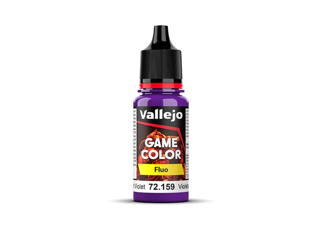 Gamers Guild AZ Vallejo Vallejo: Game Color Fluo 72.159 Fluorescent Violet HobbyTyme