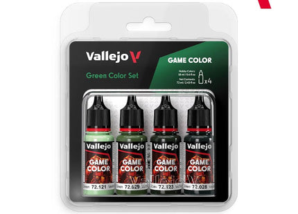 Gamers Guild AZ Vallejo Vallejo: Game Color - Green Color Set (Pre-Order) AGD
