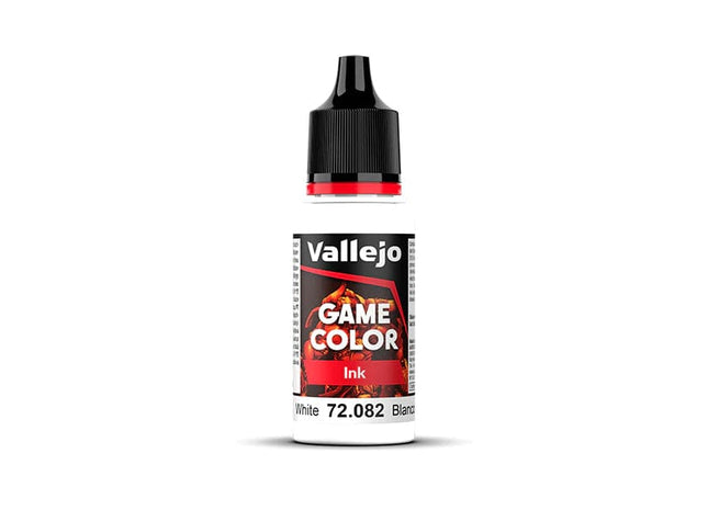 Gamers Guild AZ Vallejo Vallejo: Game Color Ink 72.082 White HobbyTyme