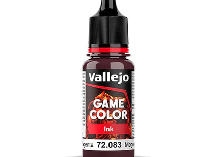 Gamers Guild AZ Vallejo Vallejo: Game Color Ink 72.083 Magenta HobbyTyme