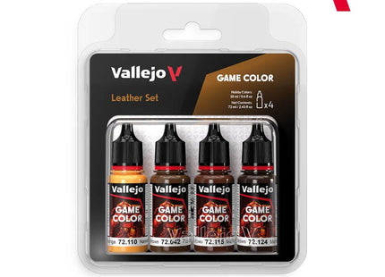 Gamers Guild AZ Vallejo Vallejo: Game Color - Leather Color Set (Pre-Order) AGD