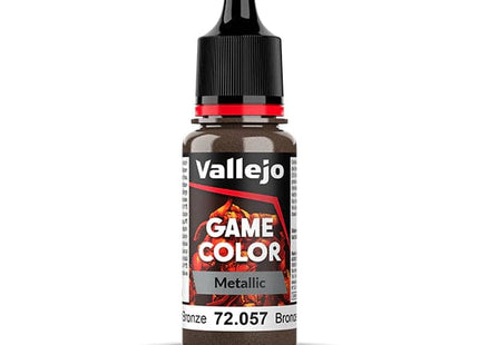 Gamers Guild AZ Vallejo Vallejo: Game Color Metallic 72.057 Bright Bronze HobbyTyme