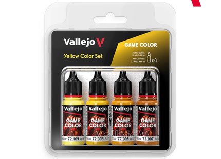 Gamers Guild AZ Vallejo Vallejo: Game Color - Yellow Color Set (Pre-Order) AGD