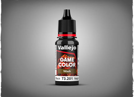 Gamers Guild AZ Vallejo Vallejo: Game Wash 73.201 Black Wash HobbyTyme